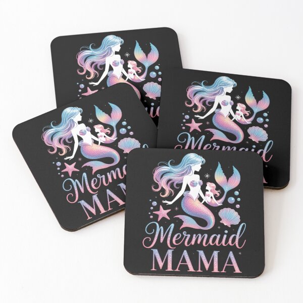 Item preview, Mermaid Mama Mermaid Mom Mommy Happy Mothers Day designed and sold by Sunset4Bones.