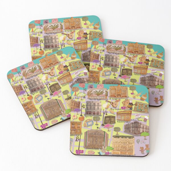 Item preview, Map of the Historic Center of Mexico City II designed and sold by PaulinaGuerrero.