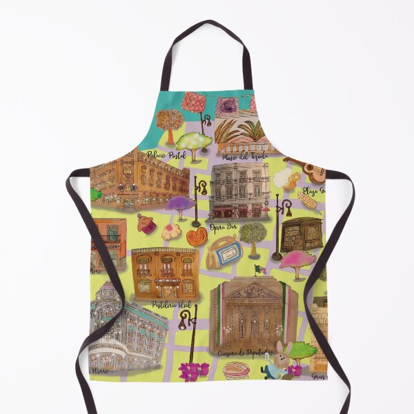 Item preview, Map of the Historic Center of Mexico City II designed and sold by PaulinaGuerrero.