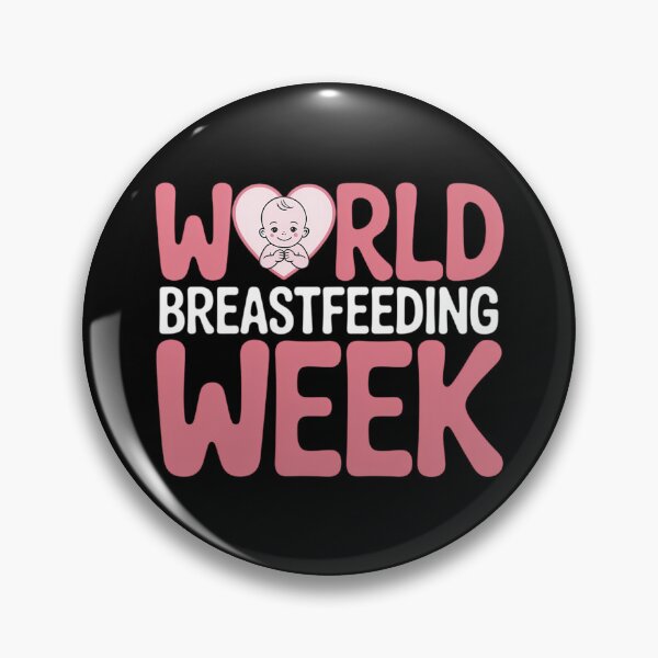 Item preview, World Breastfeeding Week Awareness Month Mom Breastmilk designed and sold by Sunset4Bones.