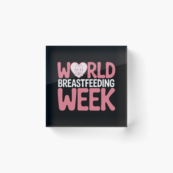 Item preview, World Breastfeeding Week Awareness Month Mom Breastmilk designed and sold by Sunset4Bones.