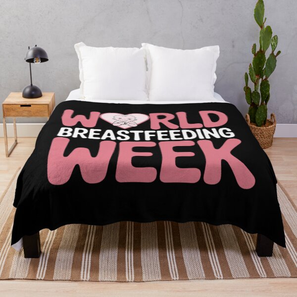 Item preview, World Breastfeeding Week Awareness Month Mom Breastmilk designed and sold by Sunset4Bones.