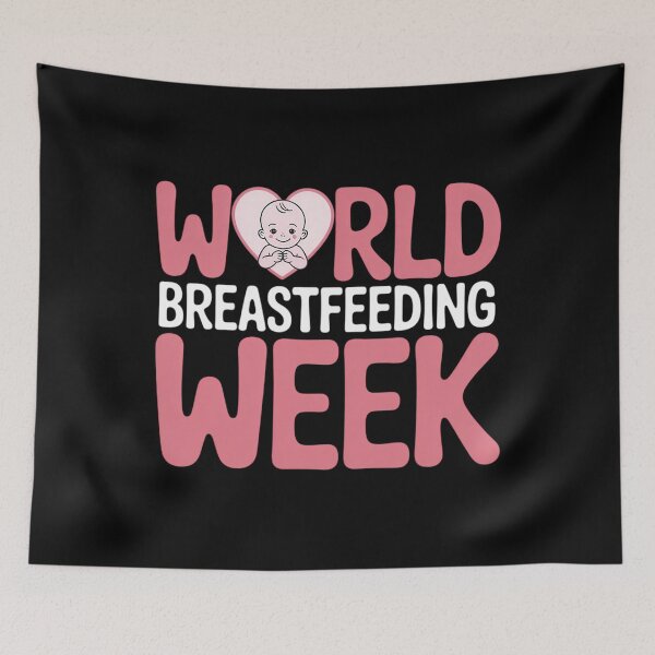 Item preview, World Breastfeeding Week Awareness Month Mom Breastmilk designed and sold by Sunset4Bones.