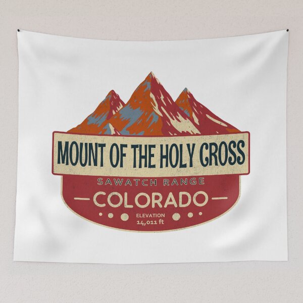 Item preview, Mount of the Holy Cross, Sawatch Range, Colorado Mountain Badge designed and sold by Wanderful-roads.