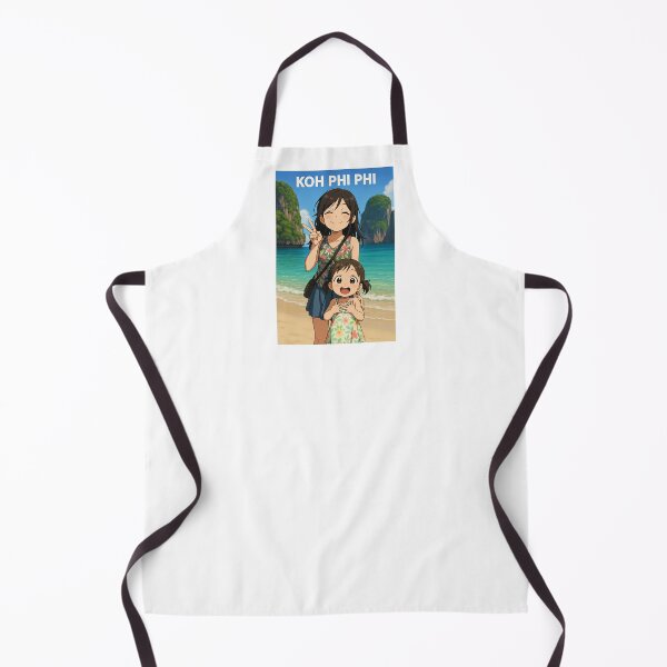 Item preview, Koh Phi Phi Thailand Anime Style | Cute Sisters Beach Travel designed and sold by konthai.familyart.