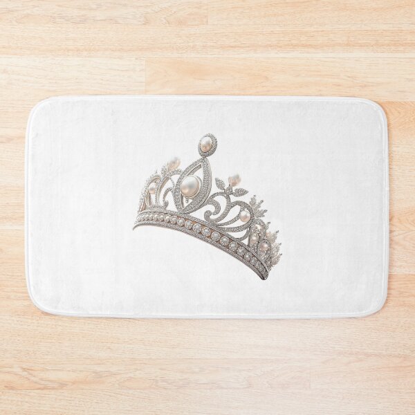 Item preview, A beautiful tiara decorated with diamonds and pearls designed and sold by Merrylands Artshop.