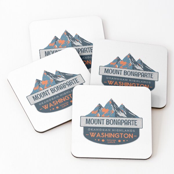 Item preview, Mount Bonaparte, Okanogan Highlands, Washington, Mountain Badge designed and sold by Wanderful-roads.
