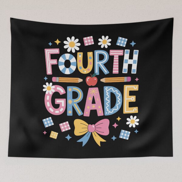 Item preview, 4th Grade Teacher Fourth Grade Back to School designed and sold by Sunset4Bones.
