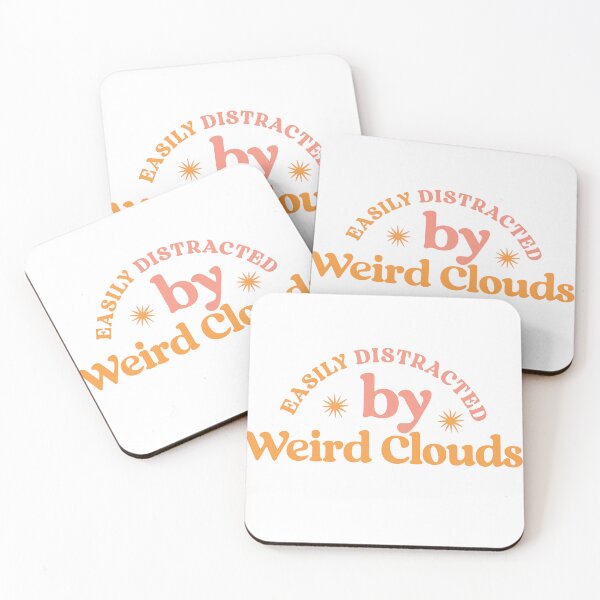 Item preview, Easily Distracted by Weird Clouds – Aesthetic Nature designed and sold by Shubi.