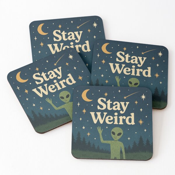 Item preview, Stay Weird designed and sold by Abby's Cribbles.