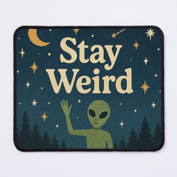 Item preview, Stay Weird designed and sold by Abby's Cribbles.