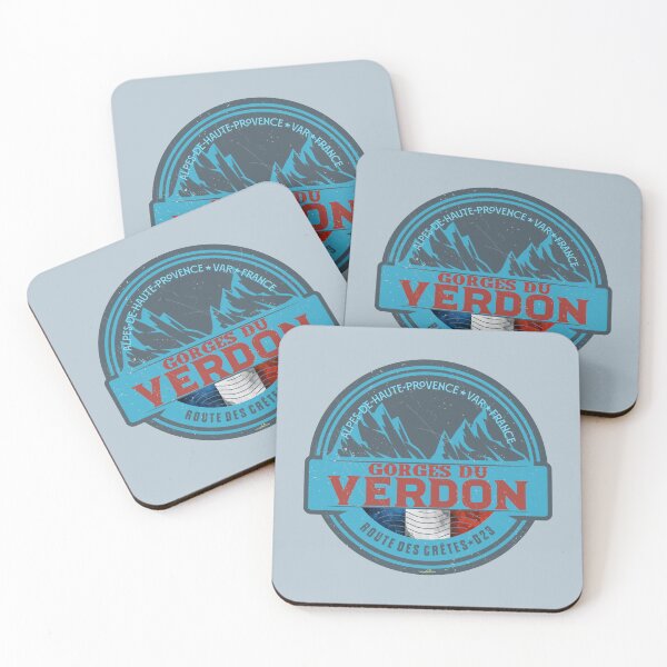 Item preview, Gorges du Verdon Grand Canyon of Europe France Sticker T-Shirt 01 designed and sold by OuterShellUK.
