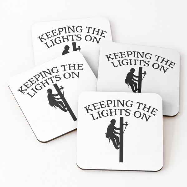 Item preview, Keeping The Lights On Lineman designed and sold by bradyray33.