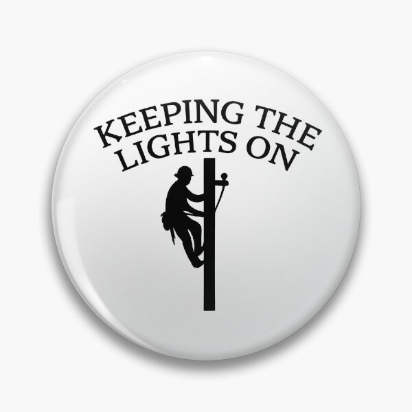Item preview, Keeping The Lights On Lineman designed and sold by bradyray33.