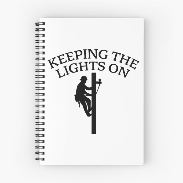 Item preview, Keeping The Lights On Lineman designed and sold by bradyray33.