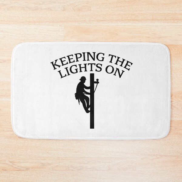 Item preview, Keeping The Lights On Lineman designed and sold by bradyray33.