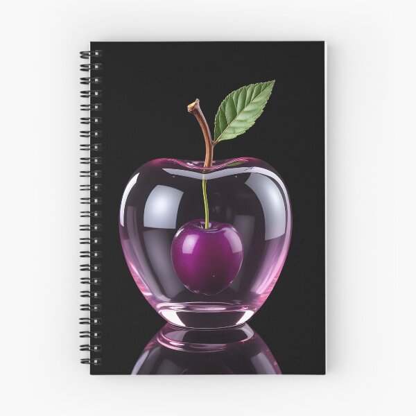 Item preview, Glass Apple with purple Glass Plum inside designed and sold by Museum Of Non-Existing Art.