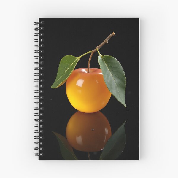 Item preview, Glass Yellow Plum on Black Background designed and sold by Museum Of Non-Existing Art.