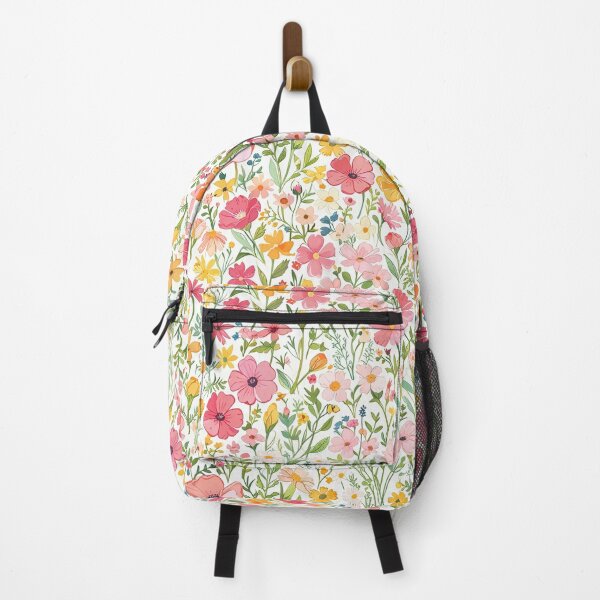 Item preview, Vibrant Wildflowers in Bloom on a White Background designed and sold by CoolPixels.
