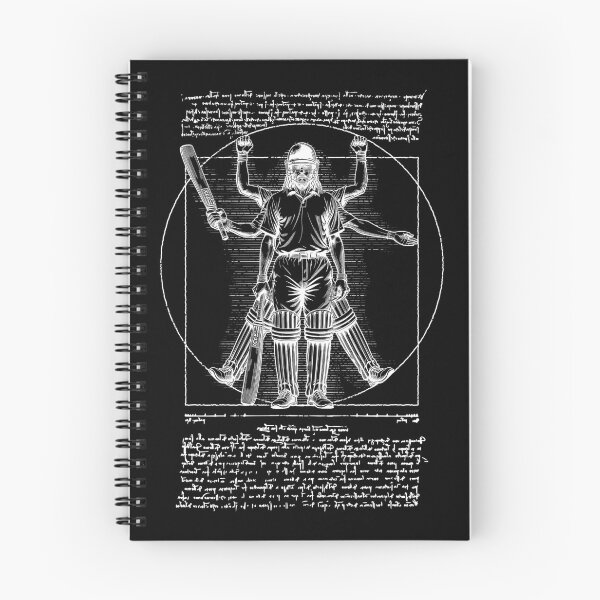 Item preview, Cricket Player Cricketer Vitruvian Man Leonardo Da Vinci designed and sold by GrandeDuc.
