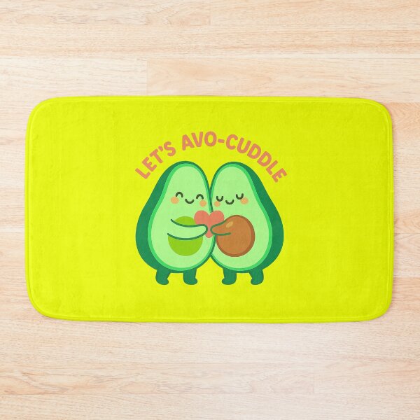 Item preview, Let’s Avo-Cuddle – Avocado Hug Sticker designed and sold by BloomKind.