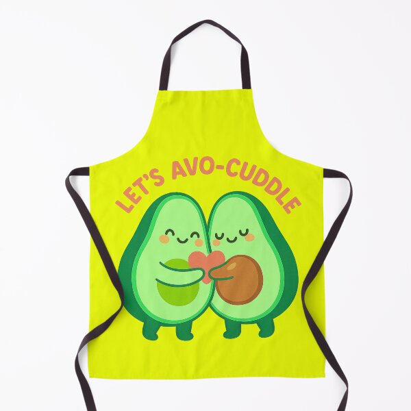 Item preview, Let’s Avo-Cuddle – Avocado Hug Sticker designed and sold by BloomKind.