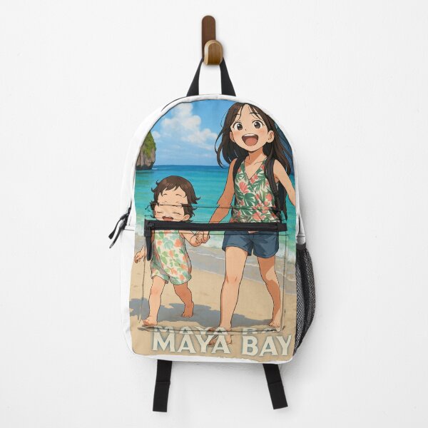 Item preview, Maya Bay Thailand | Cute Anime Sisters on Vacation designed and sold by konthai.familyart.
