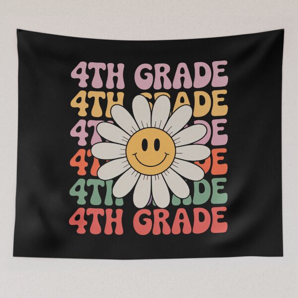 Item preview, 4th Grade First Day Of Fourth Back To School designed and sold by Sunset4Bones.