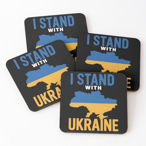 Item preview, I Stand with Ukraine Map designed and sold by Sunset4Bones.