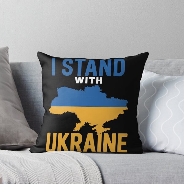 Item preview, I Stand with Ukraine Map designed and sold by Sunset4Bones.