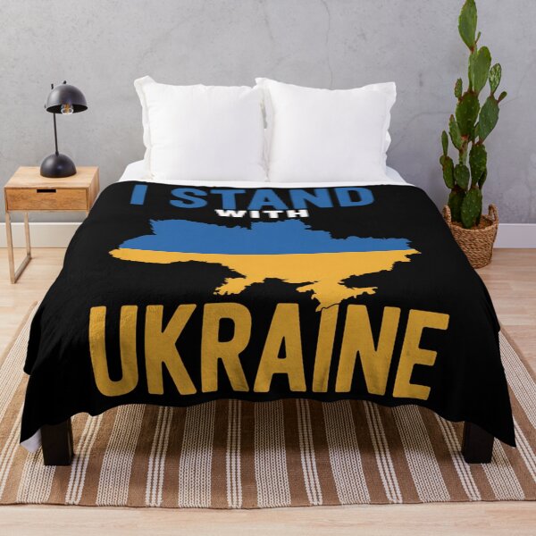 Item preview, I Stand with Ukraine Map designed and sold by Sunset4Bones.