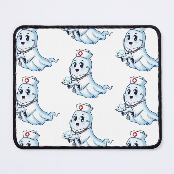 Item preview, Ghost Nurse | Spookily Caring and Whimsically Haunting Medical Graphic designed and sold by Tw1nsAIArt.
