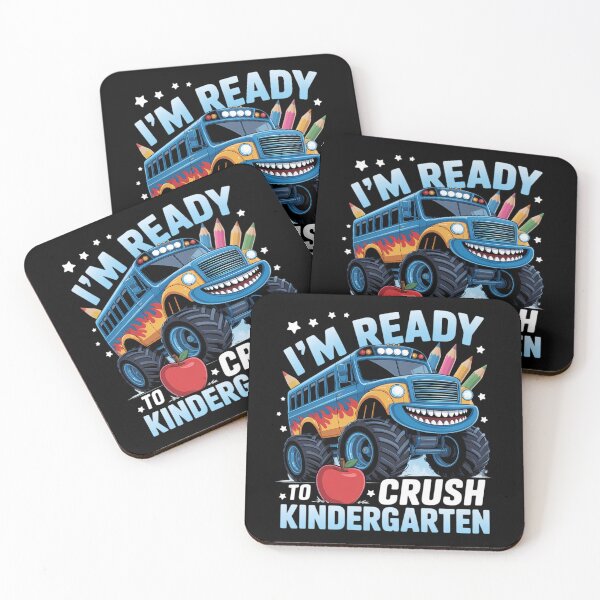 Item preview, I'm Ready To Crush Kindergarten First Day of Boys designed and sold by Sunset4Bones.