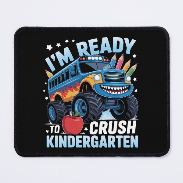 Item preview, I'm Ready To Crush Kindergarten First Day of Boys designed and sold by Sunset4Bones.
