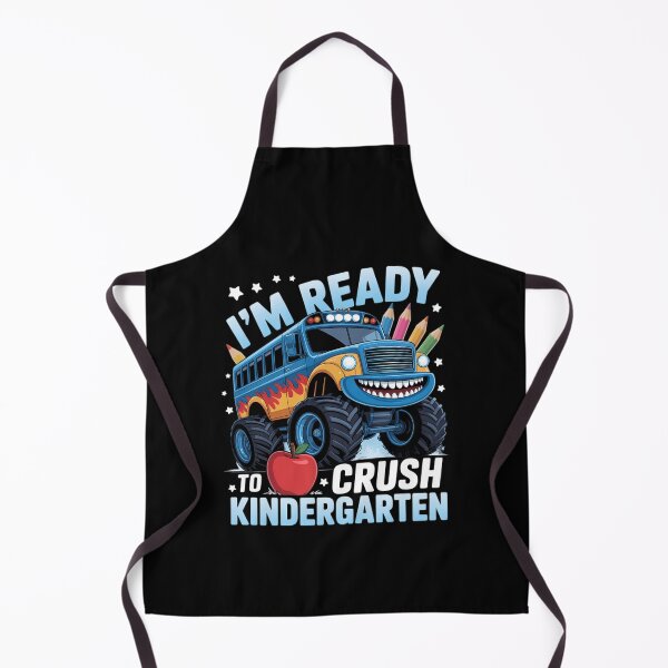 Item preview, I'm Ready To Crush Kindergarten First Day of Boys designed and sold by Sunset4Bones.
