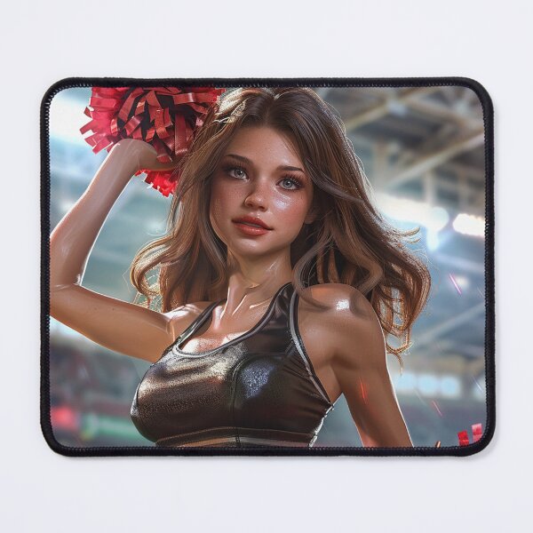 Item preview, Game Day Energy – Cheerleader on the Field designed and sold by ArgentoArt.