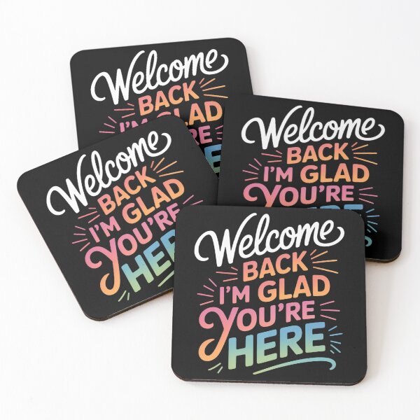 Item preview, Welcome Back I'm Glad You're Here Teacher Back To School designed and sold by Sunset4Bones.