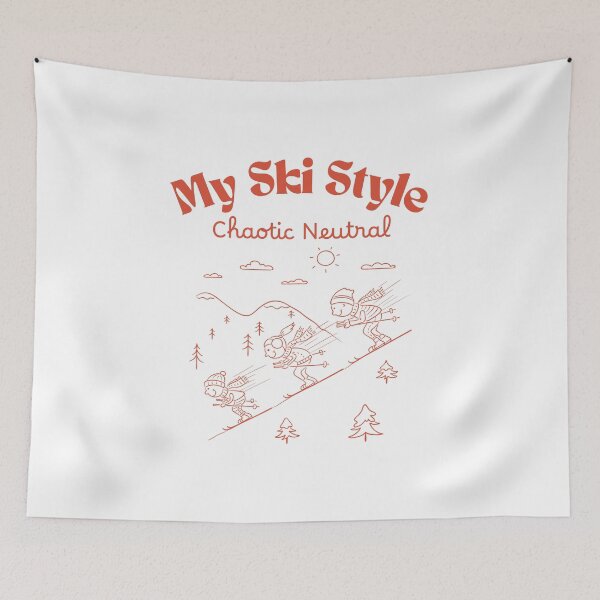 Item preview, My ski style, Chaotic Neutral designed and sold by Peerless-Prime.
