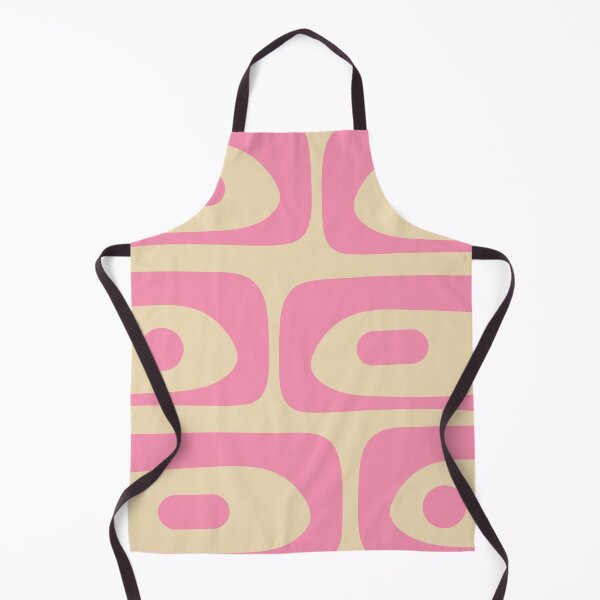 Item preview, Mid Century Modern Retro Abstract Minimalist Piquet Pink Pattern designed and sold by kierkegaard.