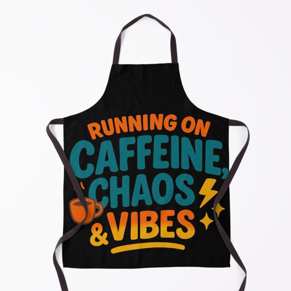 Item preview, Running on caffeine chaise & vibes designed and sold by Tiffany's Designs.