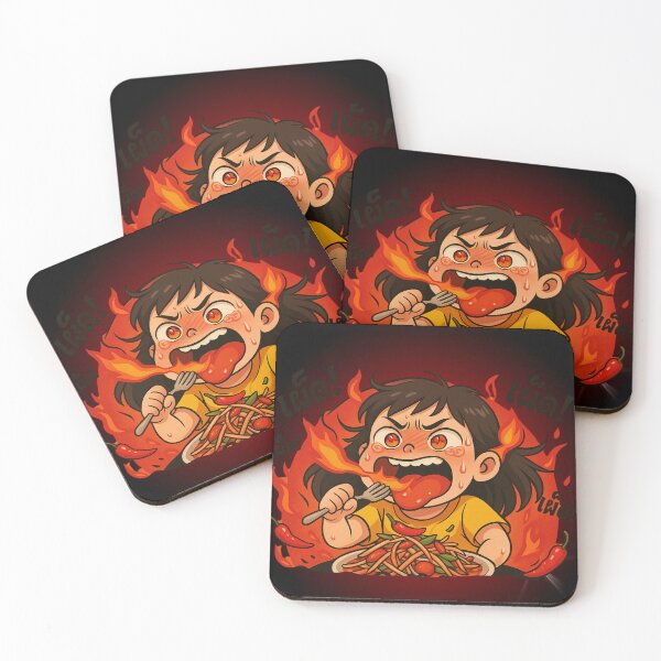 Item preview, Spicy Thai Food Challenge – Funny Cartoon Design designed and sold by konthai.familyart.