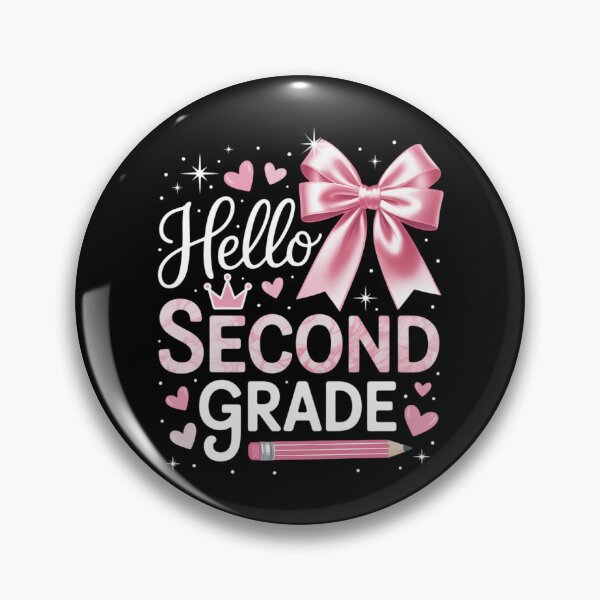 Item preview, Hello Second Grade First Day Of School designed and sold by Sunset4Bones.