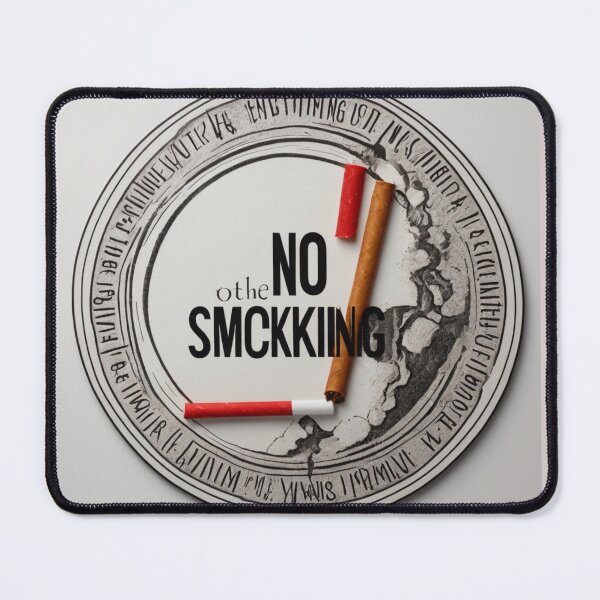 Item preview, No Smoking Parody Sign – Bold Anti-Smoking Design with a Twist designed and sold by Andrejopt2014.