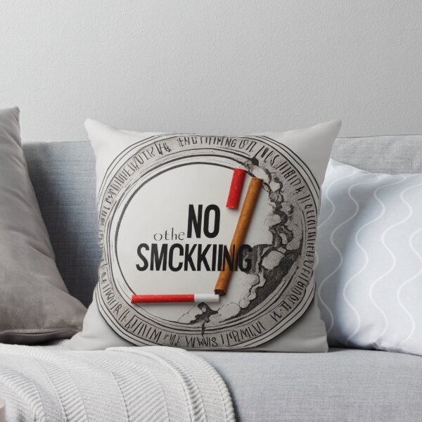 Item preview, No Smoking Parody Sign – Bold Anti-Smoking Design with a Twist designed and sold by Andrejopt2014.