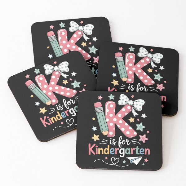 Item preview, K Is For Kindergarten Teacher Back to School designed and sold by Sunset4Bones.