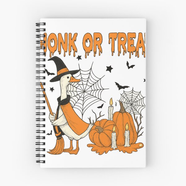 Item preview, Honk or Treat Goose Witch - Funny Halloween Goose with Pumpkins designed and sold by haitrieuic96.