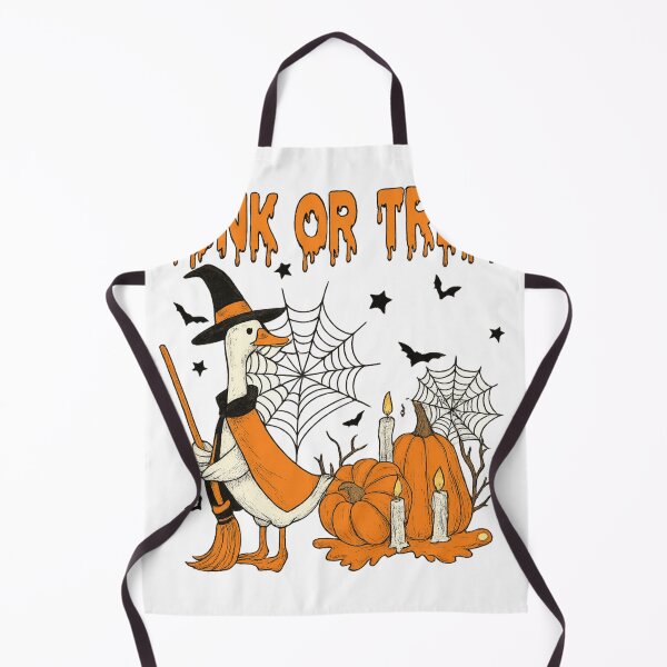 Item preview, Honk or Treat Goose Witch - Funny Halloween Goose with Pumpkins designed and sold by haitrieuic96.