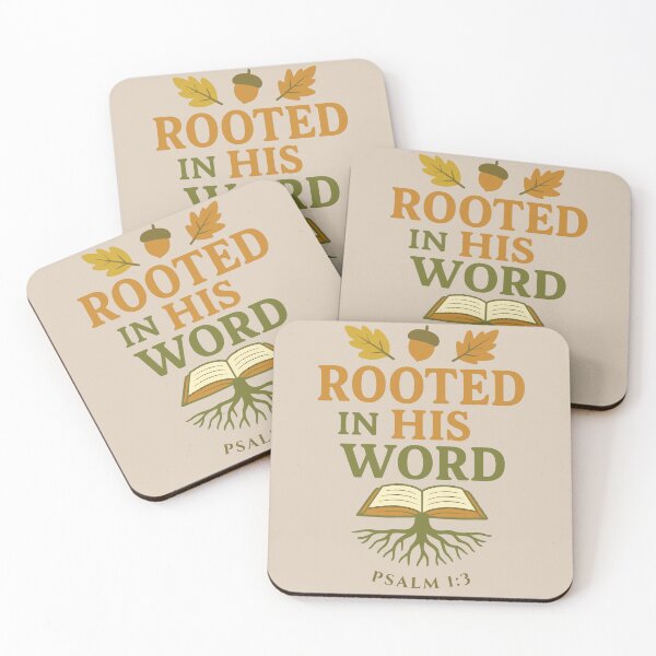 Item preview, Rooted In His Word designed and sold by Kingdom Content.