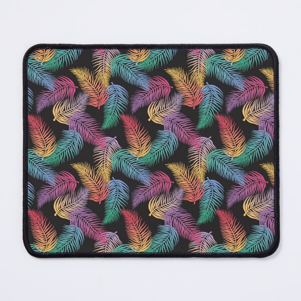 Item preview, Rainbow Tropical Palms Print - Black designed and sold by Daniel Bevis Design.
