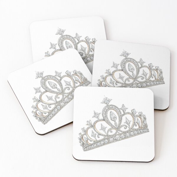Item preview, A beautiful tiara decorated with diamonds designed and sold by Merrylands Artshop.